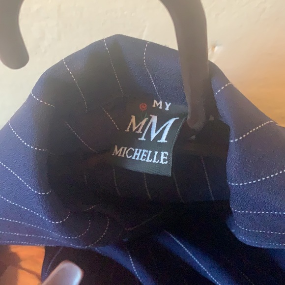 Blue with white striped blazer - Picture 3 of 3